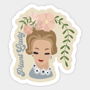 Plant Lady Sticker